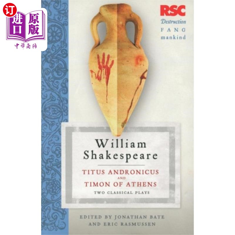 海外直订Titus Andronicus and Timon of Athens 雅典的提图斯和丁满