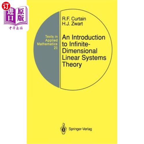 海外直订An Introduction to Infinite-Dimensional Linear Systems Theory 无限维线性系统理论导论