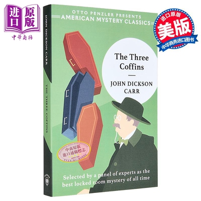 预售 三个棺材 Norton美国经典推理小说系列 The Three Coffins 英文原版 John Dickson Carr【中商原版】