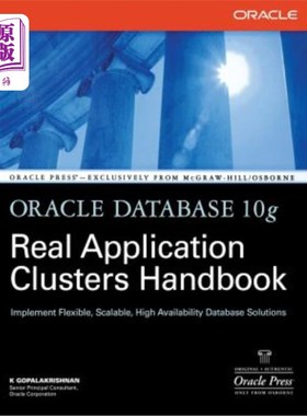 海外直订Oracle Database 10g Real Application Clusters Handbook Oracle Database 10g Real Application