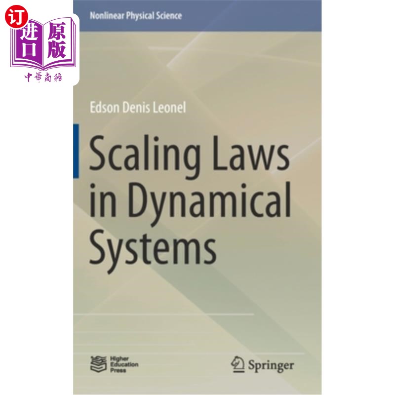 海外直订Scaling Laws in Dynamical Systems 动力系统中的标度定律