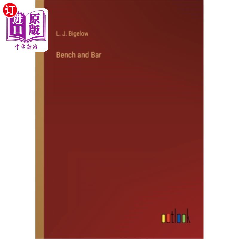海外直订Bench and Bar 长凳和吧台