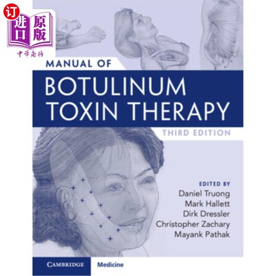 海外直订医药图书Manual of Botulinum Toxin Therapy 肉毒杆菌毒素治疗手册