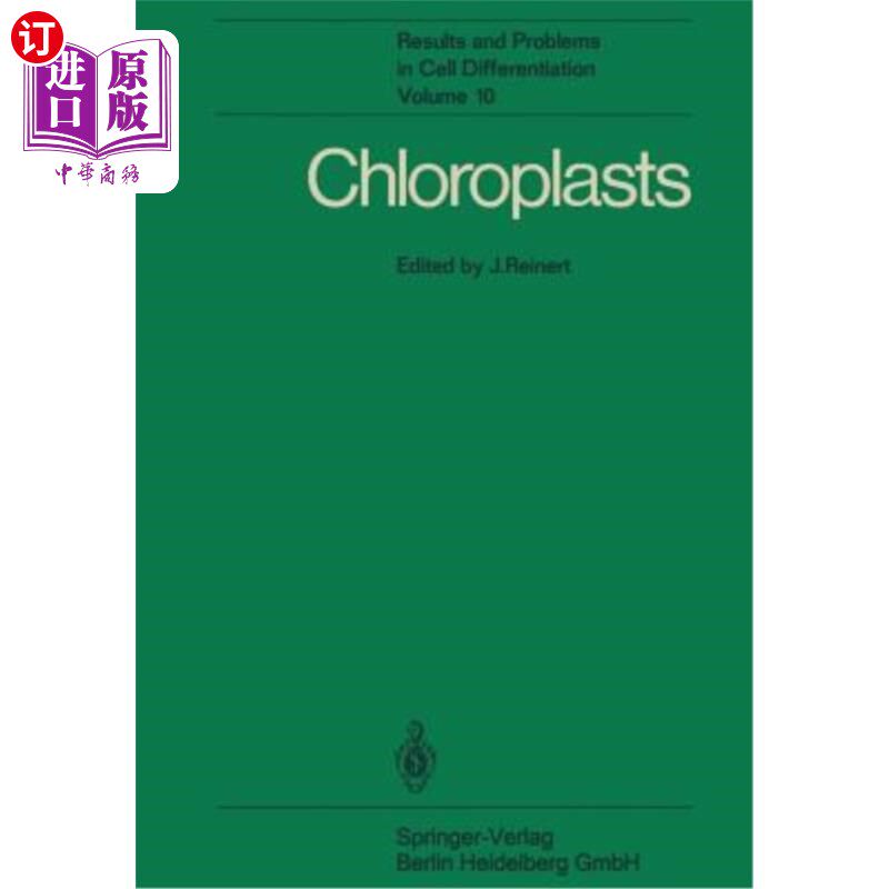 海外直订Chloroplasts 叶绿体