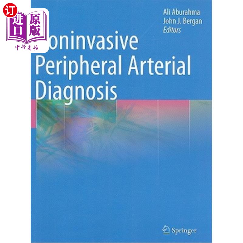 海外直订医药图书Noninvasive Peripheral Arterial Diagnosis 无创外周动脉诊断