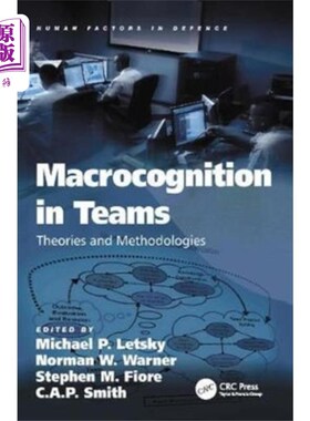 海外直订Macrocognition in Teams 在团队中Macrocognition