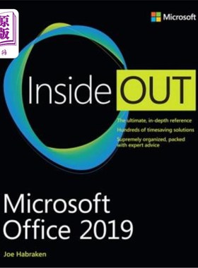 海外直订Microsoft Office 2019 Inside Out 微软Office 2019由内而外
