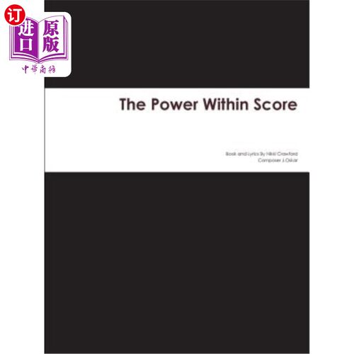 海外直订The Power Within Score 得分内的力量