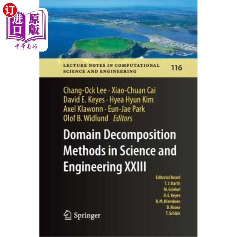 海外直订Domain Decomposition Methods in Science and Engineering XXIII 科学与工程中的区域分解方法