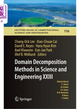 海外直订Domain Decomposition Methods in Science and Engineering XXIII 科学与工程中的区域分解方法