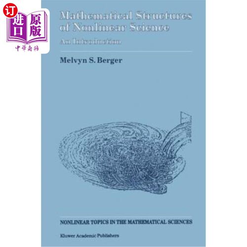 海外直订Mathematical Structures of Nonlinear Science: An Introduction 非线性科学的数学结构:导论