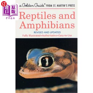 插图版 and Amphibians Use Illustrated Fully 爬行动物和两栖动物 海外直订Reptiles Authoritative Guid Easy