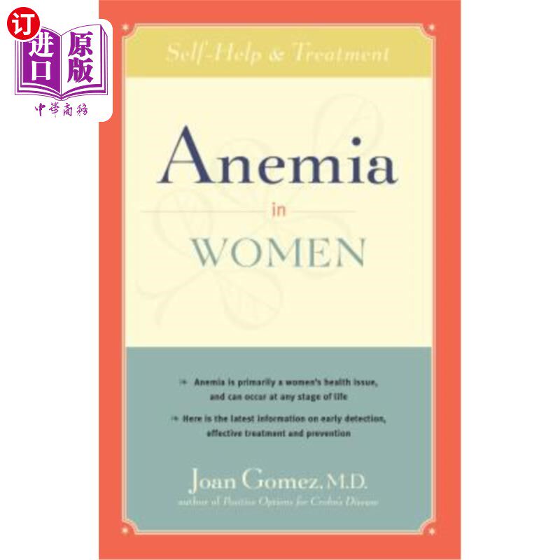 海外直订医药图书Anemia in Women: Self-Help and Treatment 妇女贫血的自救与治疗