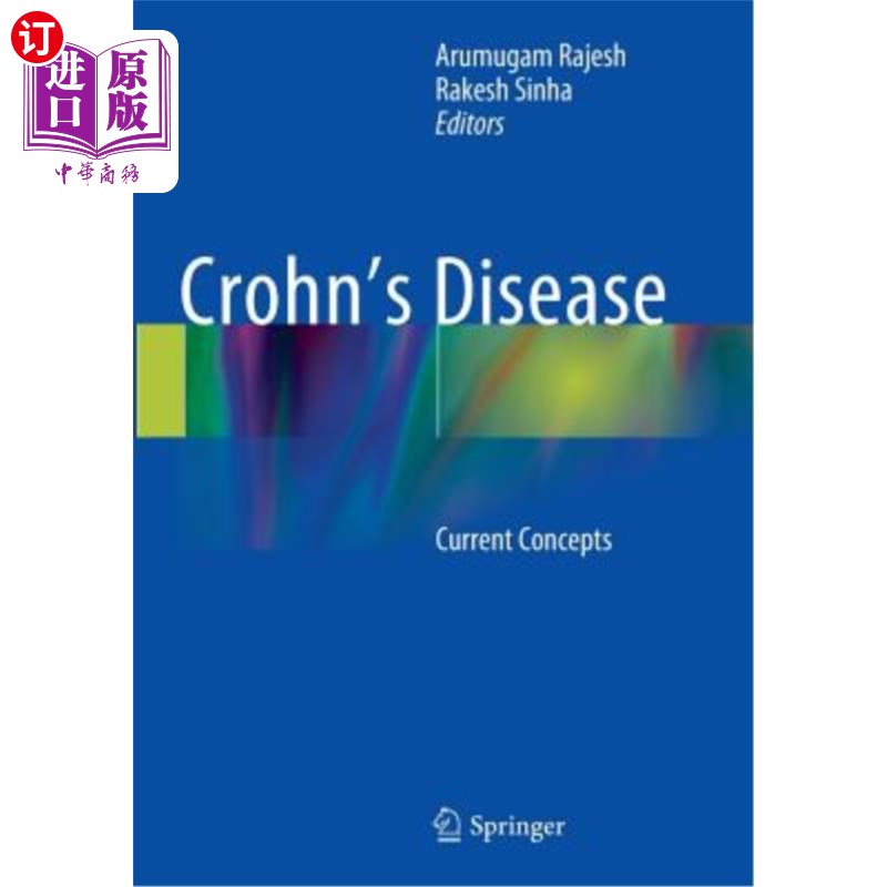 海外直订医药图书Crohn's Disease: Current Concepts 克罗恩病:当前的概念