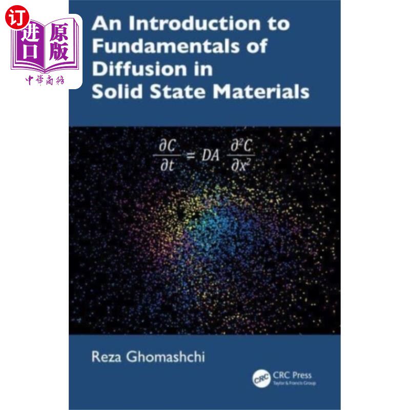 海外直订Introduction to Fundamentals of Diffusion in Sol... 固态材料扩散基本原理导论