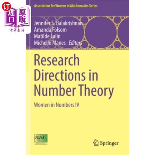 海外直订Research Directions in Number Theory: Women in Numbers IV 数论研究方向:数字中的女性4