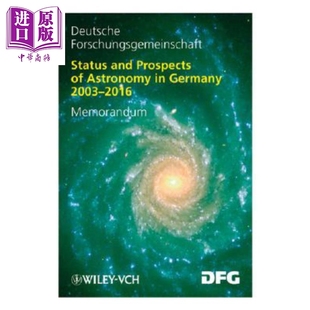 现货 德国天文学现状与展望 Status And Perspectives Of Astronomy In Germany Deutsche Forschungsgemeinschaft (DFG)