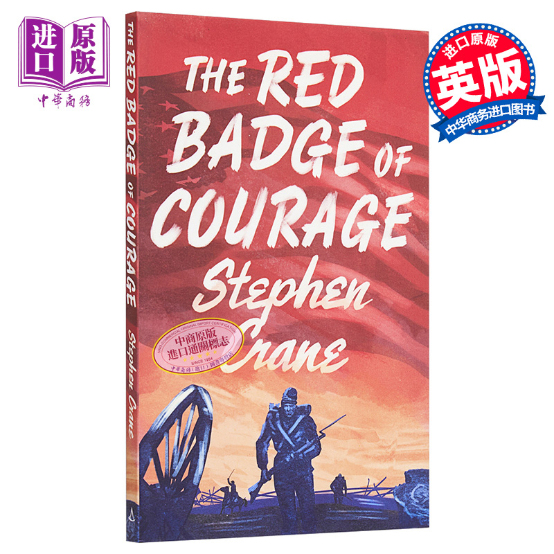红色勇气徽章 The Red Badge of Courage 英文原版 Stephen Crane【中商原版】