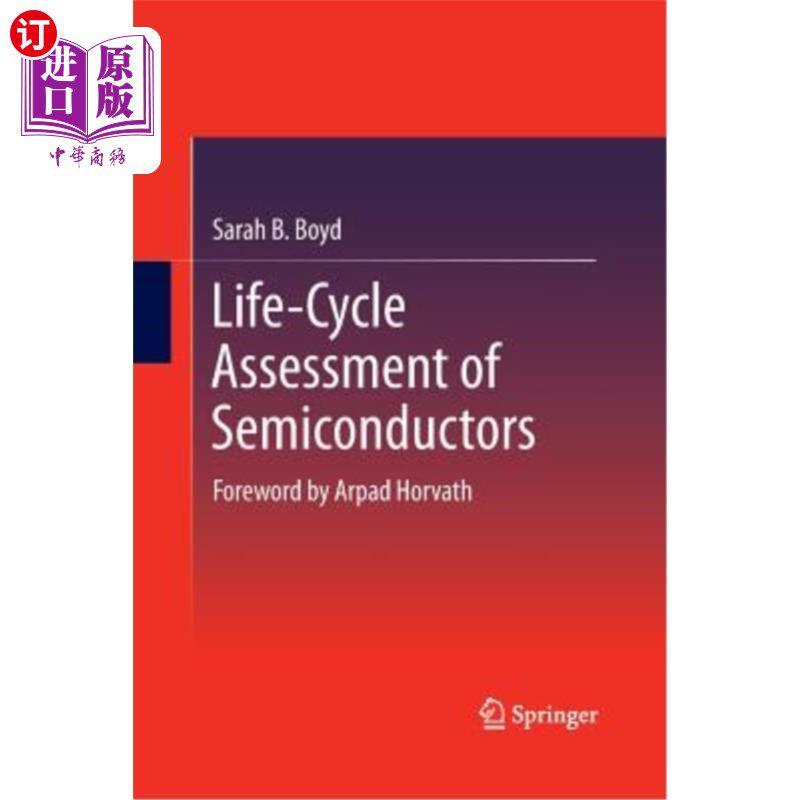 海外直订Life-Cycle Assessment of Semiconductors 半导体生命周期评估