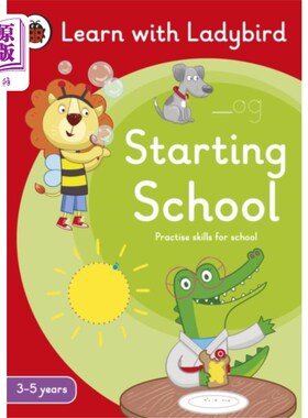 海外直订Starting School: A Learn with Ladybird Activity ...
