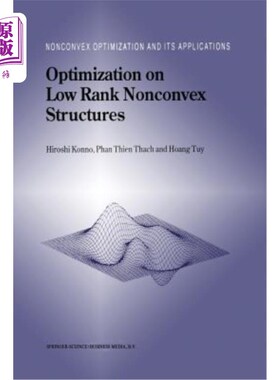 海外直订Optimization on Low Rank Nonconvex Structures 低阶非凸结构的优化