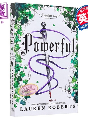 无力三部曲1.5 衍生作品 强大 Powerful 英文原版 Lauren Roberts 国际流行小说 奇幻小说【中商原版】