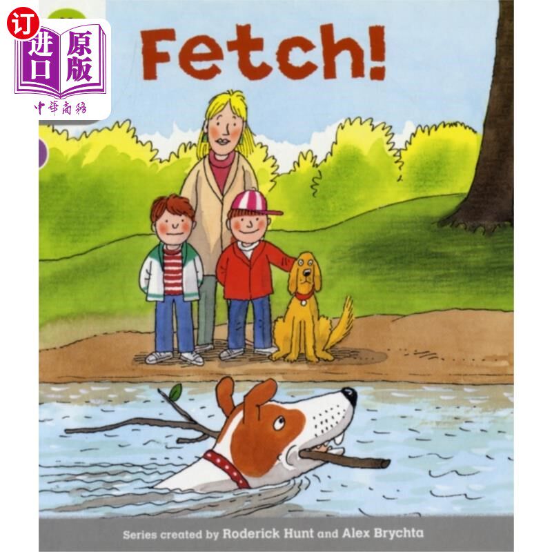 海外直订Oxford Reading Tree: Level 1: Wordless Stories B... 牛津阅读树:Level 1: dless Stories B: Fetch