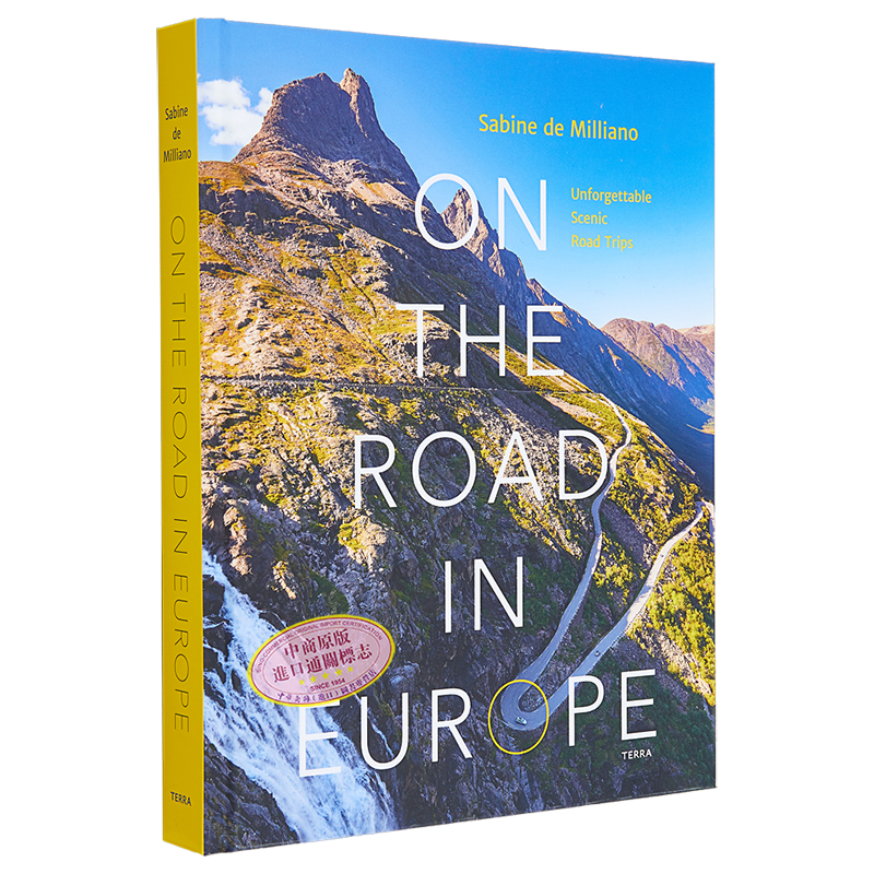 预售 欧洲路上 难忘的风景公路旅行 On the Road in Europe 英文原版 Sabine de Milliano 骑行 旅游 户外【中商原版】