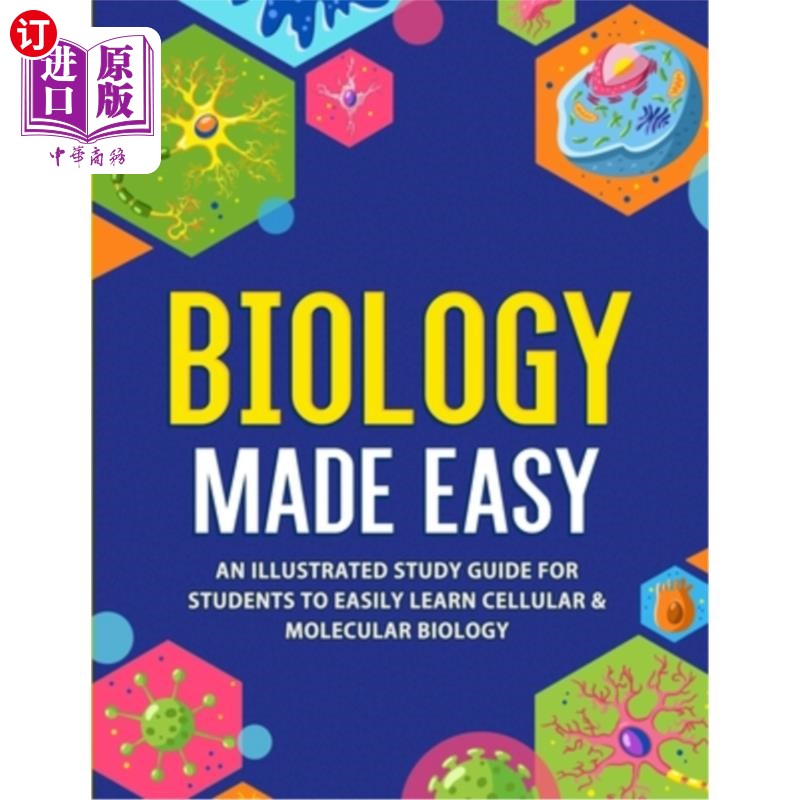海外直订Biology Made Easy 生物很容易