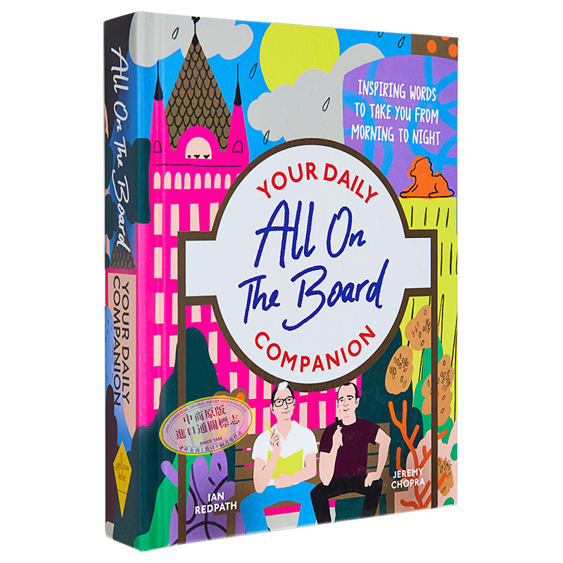 预售 伦敦地铁网红留言板All On The Board Your Daily Companion 英文原版 对你的朋友说鼓舞人心和安慰的话【中商原版】