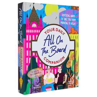 伦敦地铁网红留言板All On The Board Your Daily Companion 英文原版 对你的朋友说鼓舞人心和安慰的话【中商原版】