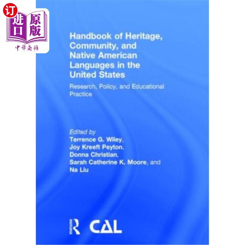 海外直订Handbook of Heritage, Community, and Native American Languages in the United Sta 美国的遗产、社区和美洲土著