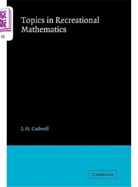 海外直订Topics in Recreational Mathmatics 休闲数学的主题