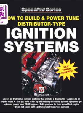 海外直订How to Build & Power Tune Distributor-Type Ignition Systems 如何建立和调整分配器式点火系统