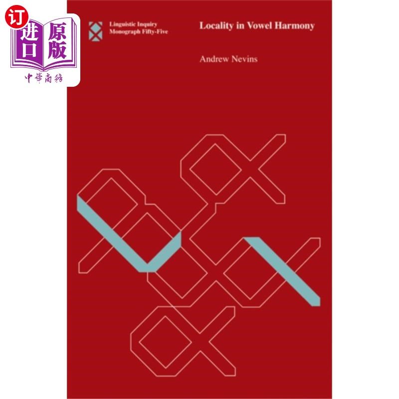 海外直订locality in vowel harmony 元音和谐中的局部