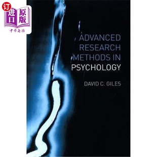 Methods Psychology 心理学高级研究方法 Research 海外直订Advanced