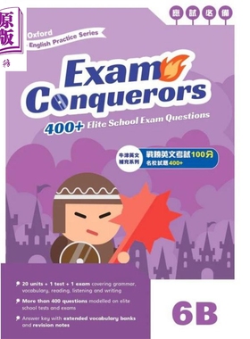 Oxford English Practice Exam Conquerors 6B 牛津小学英语练习系列 考试小达人6B 英文补充备考 原版进口图书【中商原版】