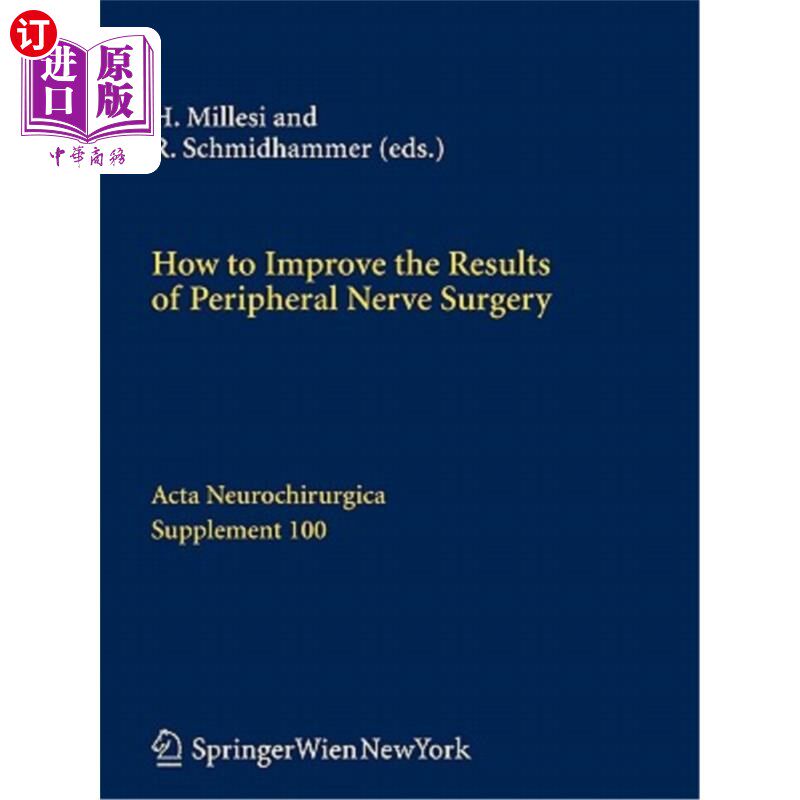 海外直订医药图书How to Improve the Results of Peripheral Nerve Surgery 如何提高周围神经手术效果