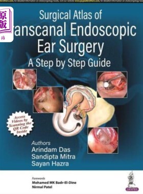 海外直订医药图书Surgical Atlas of Transcanal Endoscopic Ear Surg... 经鼻内窥镜耳部手术图谱
