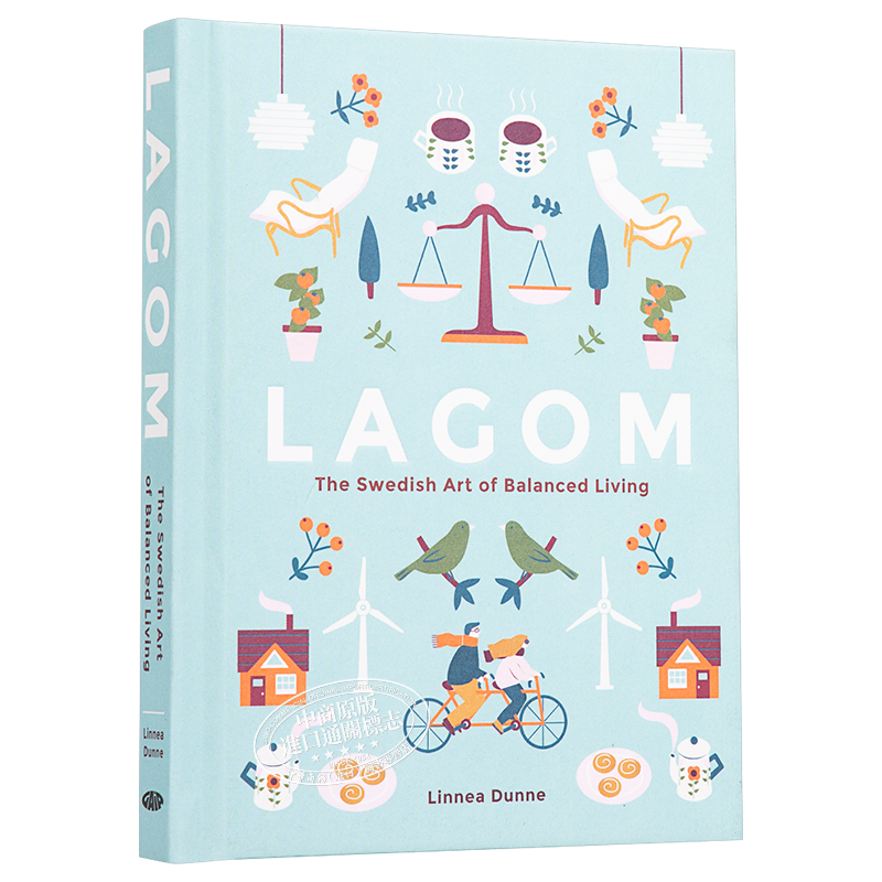 【中商原版】恰如其分 瑞典人的平衡生活艺术 英文原版 Lagom Swedish Art of Balanced Living