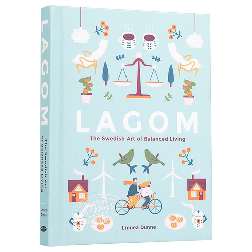 【中商原版】恰如其分 瑞典人的平衡生活艺术 英文原版 Lagom Swedish Art of Balanced Living