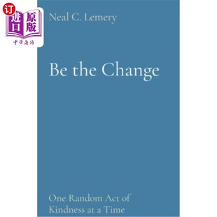 One 善举 一次做一个随机 the Change Act Random 改变自己 海外直订Be Time Kindness