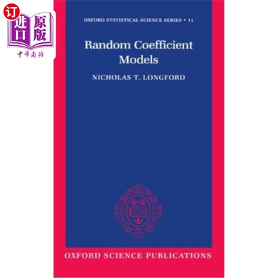 海外直订Random Coefficient Models 随机系数模型
