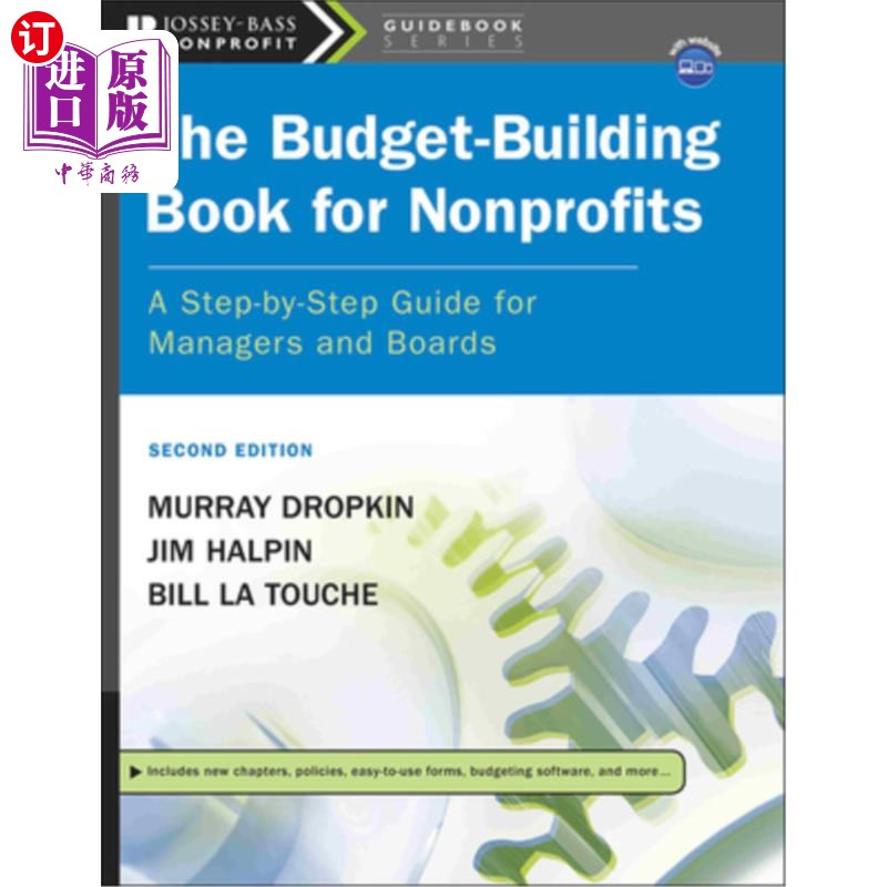 海外直订The Budget-Building Book for Nonprofits: A Step-By-Step Guide for Managers and B 为非营利组织编制预算的书: