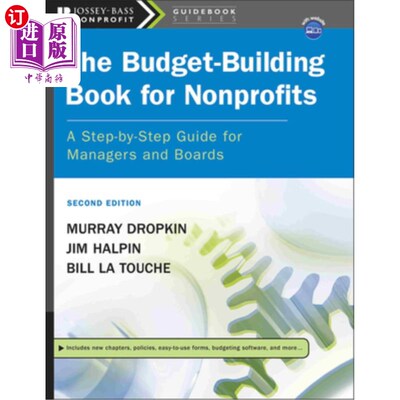 海外直订The Budget-Building Book for Nonprofits: A Step-By-Step Guide for Managers and B 为非营利组织编制预算的书: