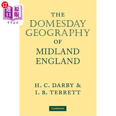 海外直订The Domesday Geography of Midland England 英格兰中部末日地理