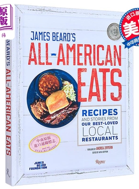 詹姆斯 比尔德的全美式美食 来自喜爱的当地餐馆的食谱和故事 英文原版 James Beards All American Eats【中商原版】