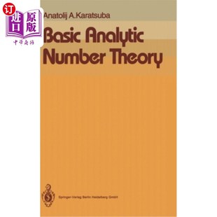 海外直订Basic Analytic Number Theory 解析数论基础