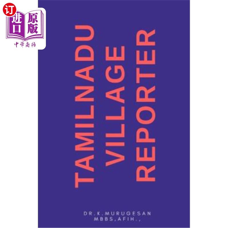 海外直订Tamilnadu Village Reporter 泰米尔纳德村记者