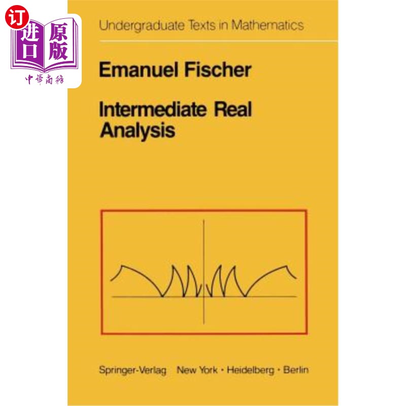 海外直订Intermediate Real Analysis 中间真实分析